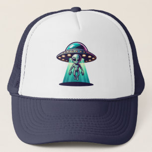 UFOとの愛アートエイリアン キャップ
