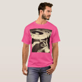 Ufoとの猫の自撮り Tシャツ (正面フル)