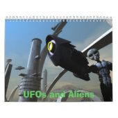 UFOとエイリアンカレンダー カレンダー (カバー)