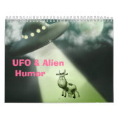 UFOとエイリアンユーモアのカレンダー カレンダー (カバー)