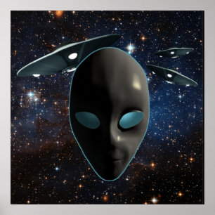 UFOとエイリアン ポスター