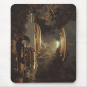 UFOとスタンレーの1956年BelAir マウスパッド (正面)