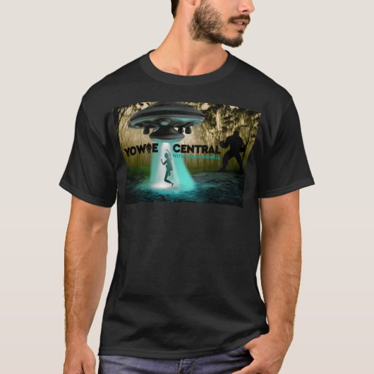 UfoとYowieセントラル Tシャツ (正面)