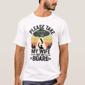 UFOにさらってください私を Tシャツ (正面)