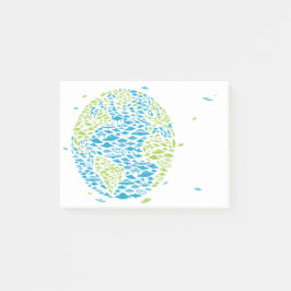 UFOによる世界の侵略、エイリアン、宇宙船 ポストイット