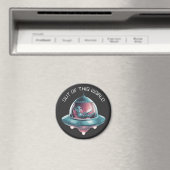 UFOのおもしろいエイリアン マグネット (インサイチュ (食洗機))