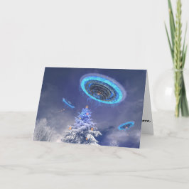UFOのクリスマス シーズンカード