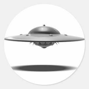UFOのサンショウウオ ラウンドシール