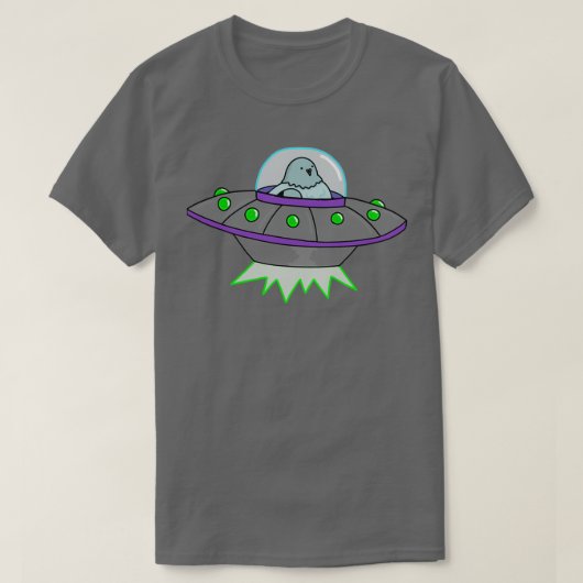 UFOのハト2 Tシャツ (デザイン正面)