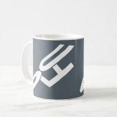 UFOのパズルのマグ コーヒーマグカップ (正面左)