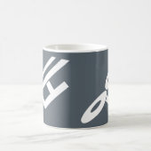 UFOのパズルのマグ コーヒーマグカップ (中央)