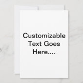 UFOのパーティの招待状 招待状 (裏面)