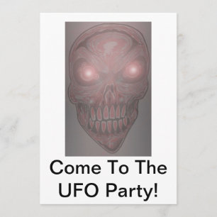 UFOのパーティの招待状 招待状