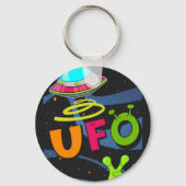 ufoの宇宙こんにちは キーホルダー (裏面)