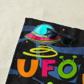 ufoの宇宙こんにちは ビーチタオル (インサイチュ)