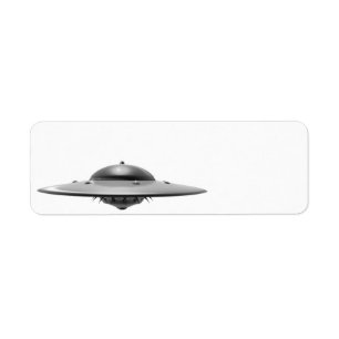 UFOの宛名ラベル ラベル