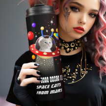 UFOの猫が宇宙 パーソナライズされた