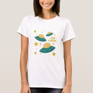 UFOの目撃 Tシャツ