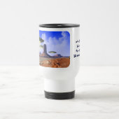 UFOの砂漠のマグ トラベルマグ (中央)