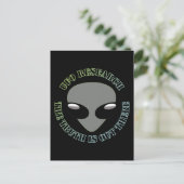 UFOの研究、真実はそこにある ポストカード (スタンド正面)