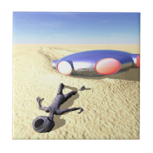 UFOの衝突のタイルのようなRoswell タイル