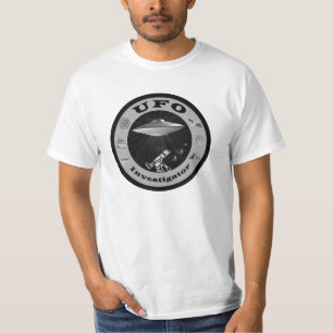 UFOの調査官のTシャツ Tシャツ