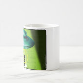 UFOの遭遇 コーヒーマグカップ (中央)