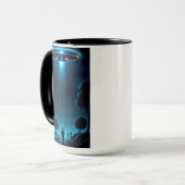 UFOの遭遇 マグカップ (正面左)