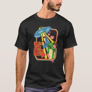 UFOの選択されたエイリアンの出会い Tシャツ