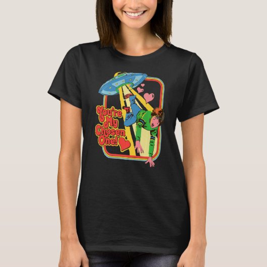 UFOの選択されたエイリアンの出会い Tシャツ (正面)