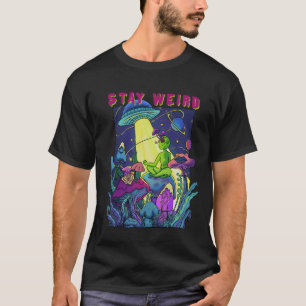 UFOの風変わりサイケデリック滞在 Tシャツ