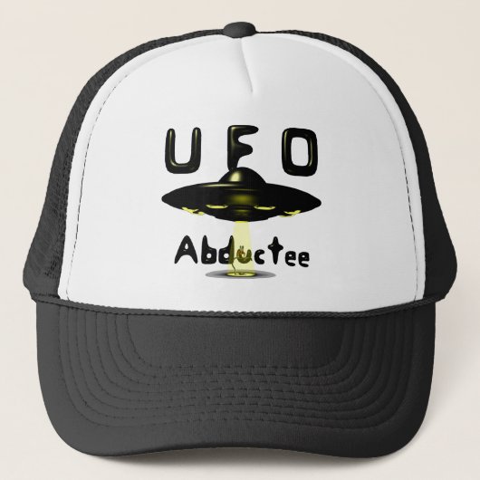 UFOのAbducteeの帽子 キャップ (正面)