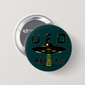 UFOのAbducteeボタン 缶バッジ (正面&裏面)
