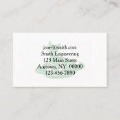 UfoのCat -背景色を選択 名刺 (正面)