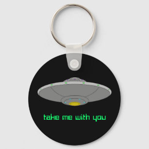 UFOのkeychain -あなたとの私を取って下さい キーホルダー