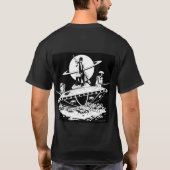 UFOのTシャツ Tシャツ (裏面)