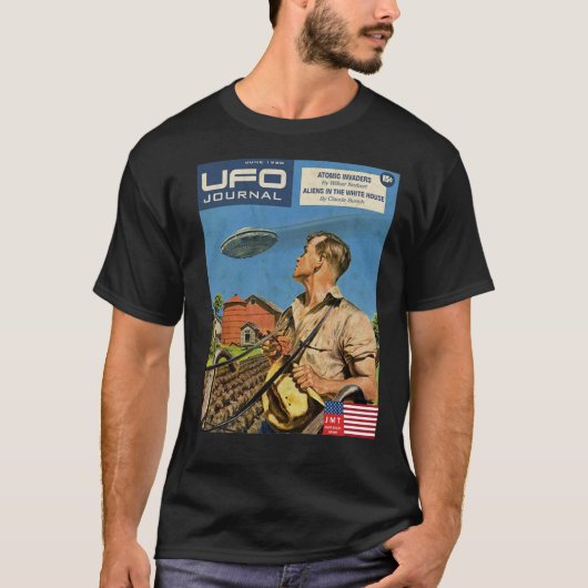 UFOは実在するTシャツ Tシャツ (正面)