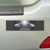 UFOは実質です バンパーステッカー (車上)