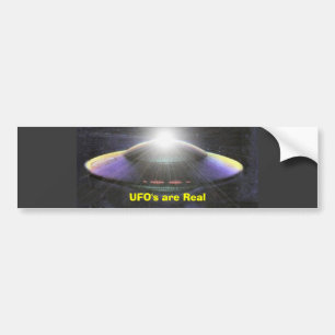 UFOは実質です バンパーステッカー