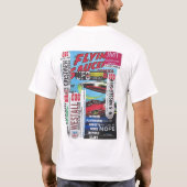 UFOは船に乗らない。ベーシックダークTシャツ Tシャツ (裏面)