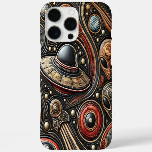 UFOや宇宙のエイリアンとの謎の出会い iPhone 16 PRO MAXケース