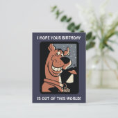 UFOを持つスクービードー ポストカード (スタンド正面)