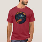 UFOを連遠くにれて Tシャツ (正面)