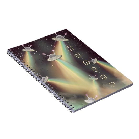 UFOアタックアースエイリアン新学期 ノートブック (右側)