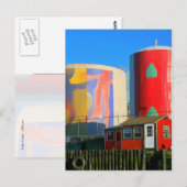 UFOアート ポストカード (正面/裏面)