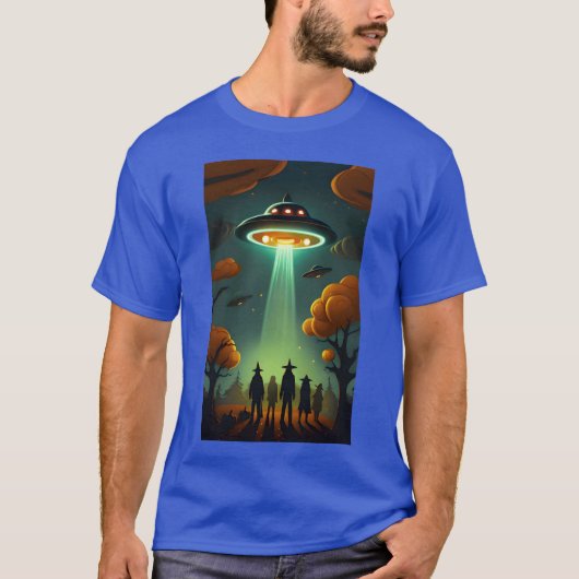 UFOウィッチハロウィーン少年 Tシャツ (正面)