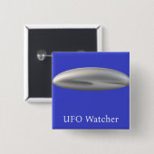 UFOウォッチャー 缶バッジ (正面&裏面)
