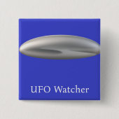 UFOウォッチャー 缶バッジ (正面)