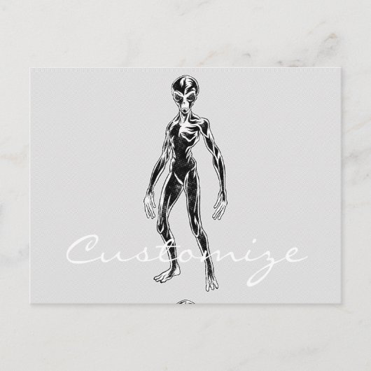 UFOエイリアンサンダー_コーブ ポストカード (正面)