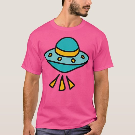 UfoエイリアンシャツUfoシャツエイリアンギフトエイリアンT Shir Tシャツ (正面)